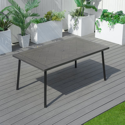 Rosenell Rectangular Outdoor Dining Table