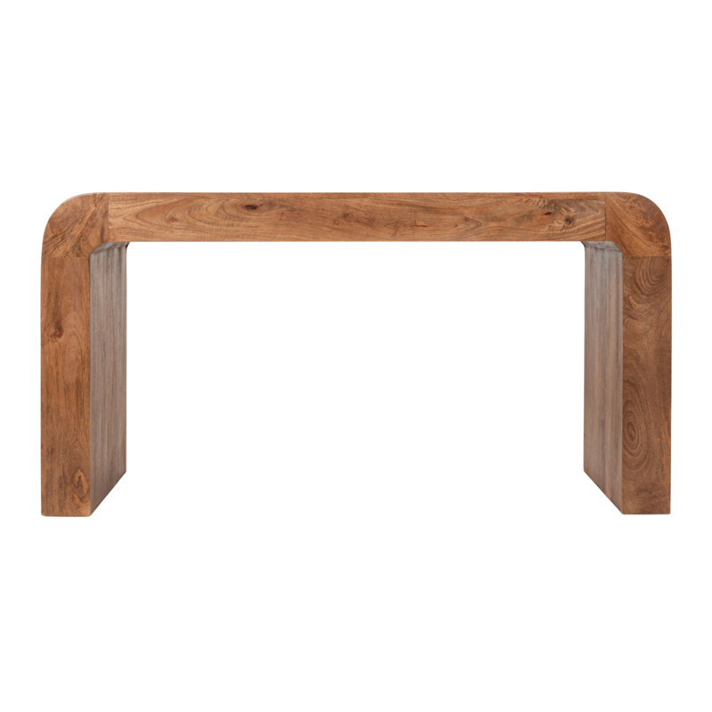 Bureau à cascade avec 3 tiroirs Waverly, Noyer