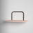 Arroya Oval Accent Shelf with Live Edge-2098132173
