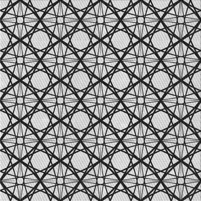 Tapis à motif abstrait gris / noir