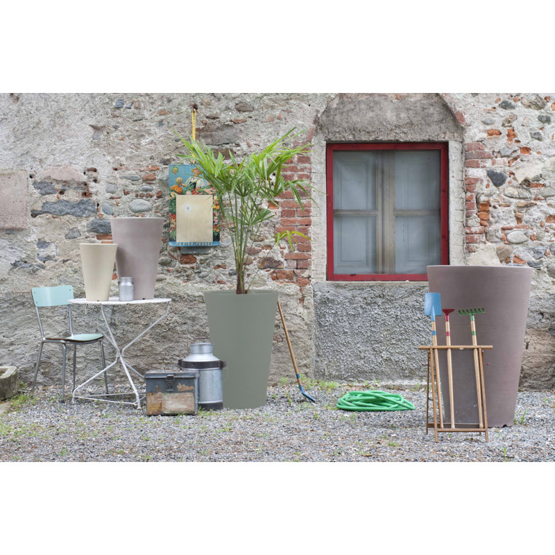 Jardinière Liscio Di Siena 391, Sauge, H 31 po x l 21 po x P 21 po