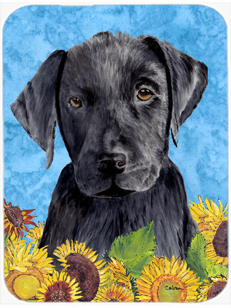 Caroline's Treasures Labrador Glass Cutting Board