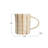 32 Oz. Stoneware Pitcher With Checkered Pattern