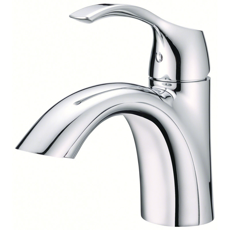 Antioch Single Hole Bathroom Faucet with Drain Assembly, Chrome