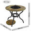 Bayfield Garden Stone Mosaic Fire Pit Table