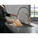 Foundry Pull Down Single Handle Kitchen Faucet with  Soap Dispenser