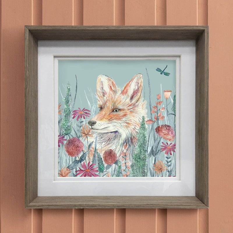 Harley Harley Cornflower - Single Picture Frame Print
