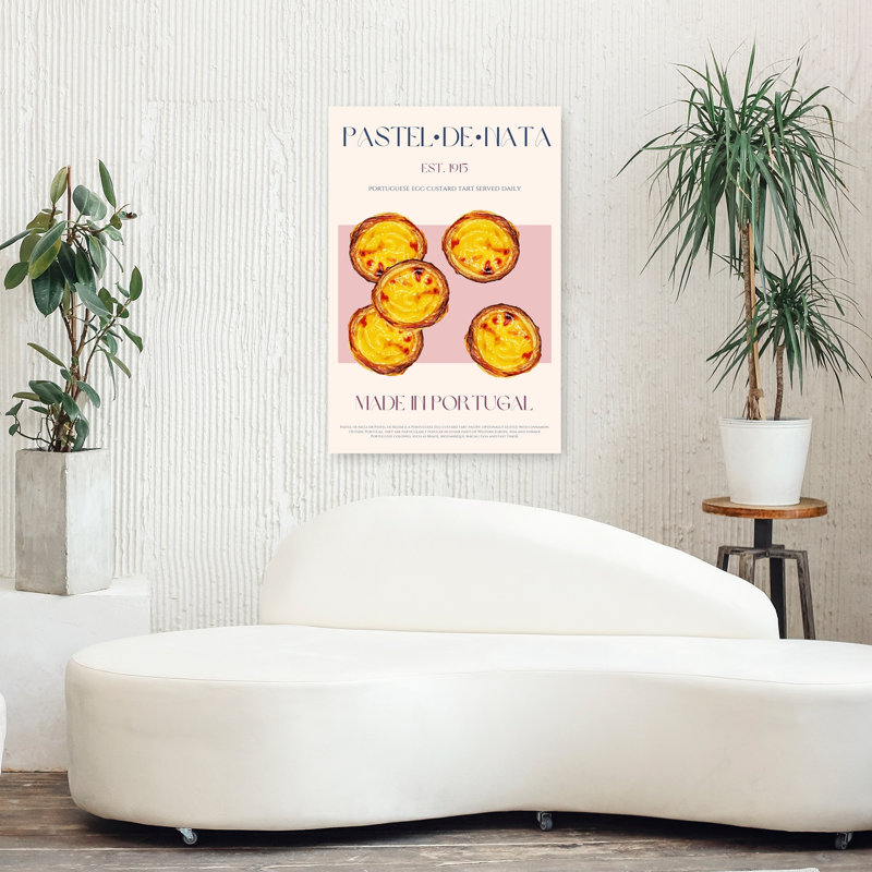 Art mural traditionnel doré à la crème anglaise, H 36 po x l 24 po