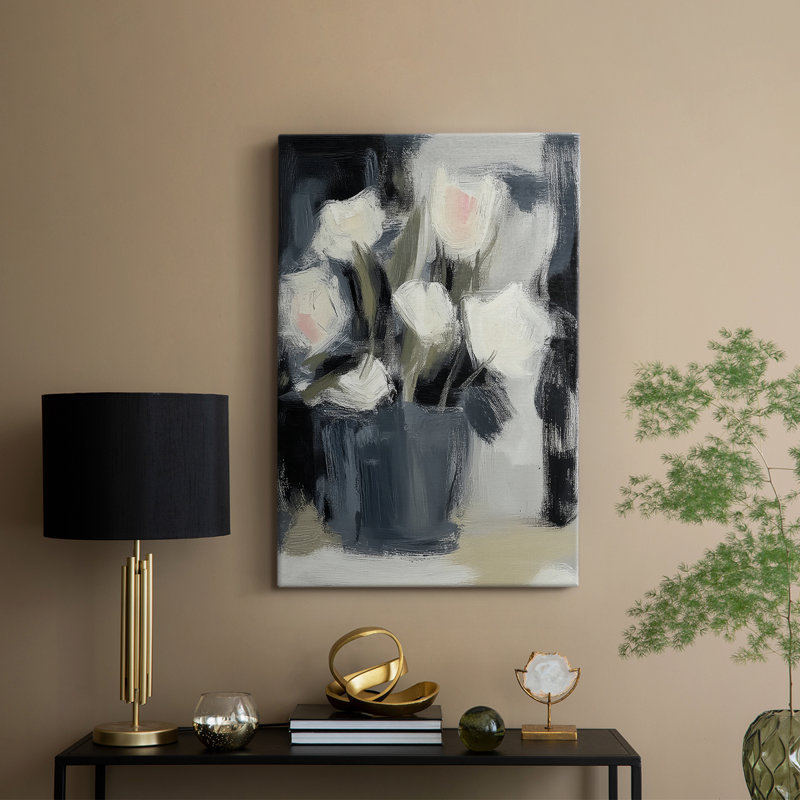 FLORAL Series DCXCVI -Custom Wrapped Gallery Cavas, 12" H x 8" W