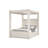 Valesia Upholstered Canopy Bed-64302724-64302725