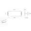 Aileron 1 - Light LED Armed Sconce-14262503-14262504