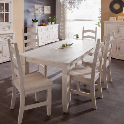 Mexican Pine Solid Wood Dining Table