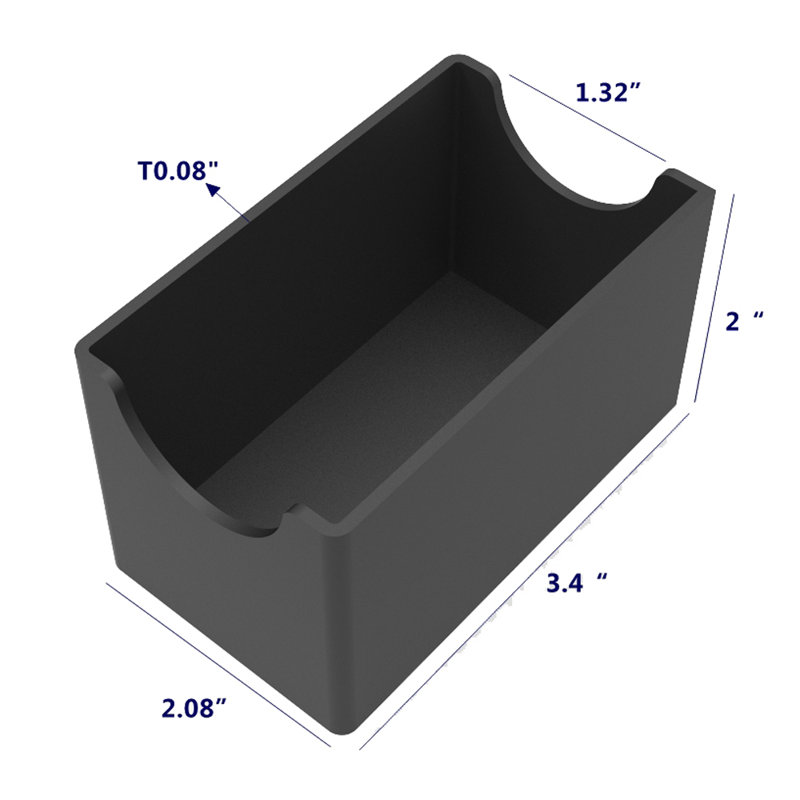 Sugar Packet Holder - Black