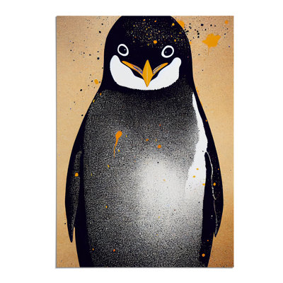 Penguin Graffiti No.1 - Wall Art