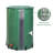 Winado Weather Resistant Plastic and Resin Dual Overflow Rain Barrel
