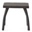 Table d'appoint brune - pour l'extérieur en fer et en fer, brun, thème assorti
