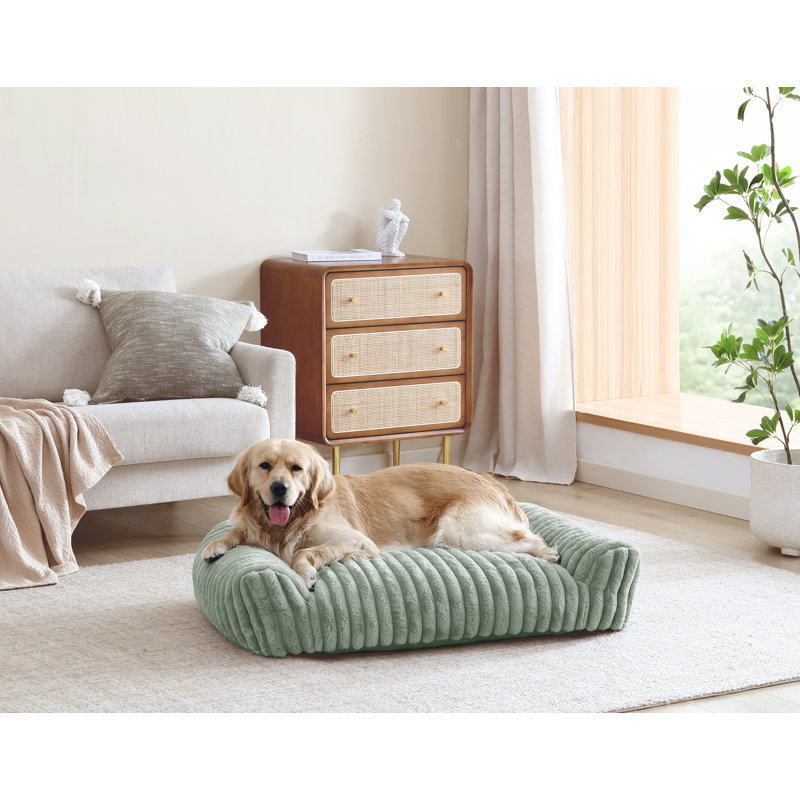 Canapé-lit Arlee Home & Pet, H 9 po x l 42 po x P 29 po, Gris / sauge