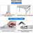 Adjustable Folding Outdoor Table, Portable Aluminum Patio Camping Table-68849640
