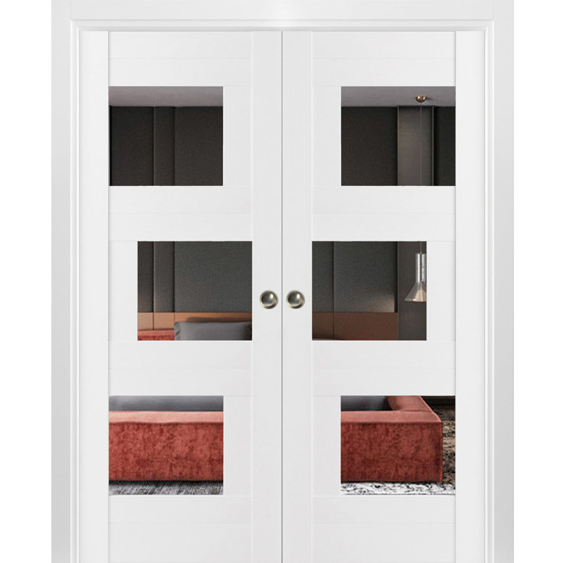 Portes coulissantes en bois Quadro, 48 po x 80 po
