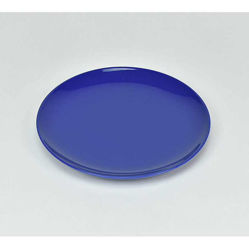 Assiette à dessert 8 po Genc, Bleu de cobalt
