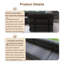 116.10'' Grey Polyester L-Shaped Modular Sofa Bed-2111782760