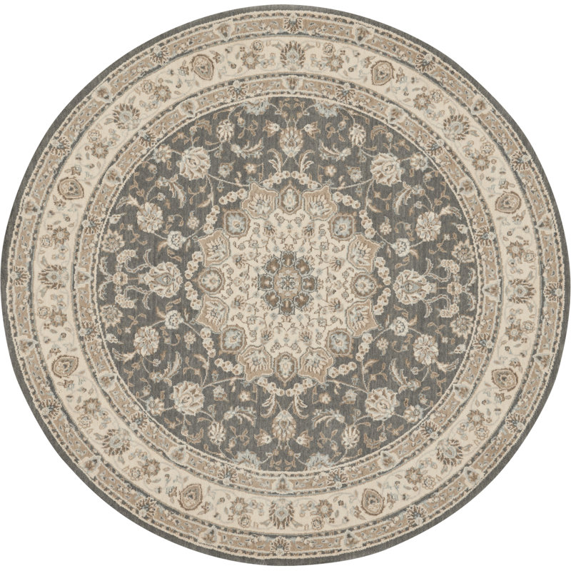 Living Treasures Oriental Area Rug, Round 239cm