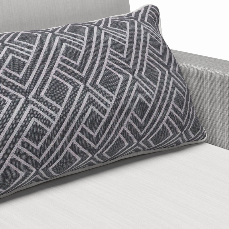 Portofino Sling 8 Piece Sunbrella Outdoor Deep Seating Set - Space Gray
