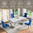  Rectangular 68.9"L X 33.9"W Dining Set-122919256-122920259-111570904