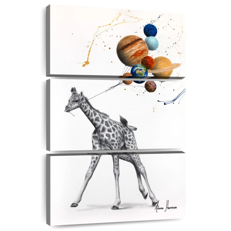 Brampt Giraffe Universe, 32" H x 20" W
