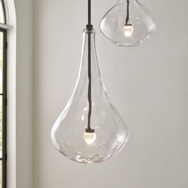 Lomme 5 - Light LED Chandelier, Gun Metal