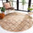 Heyman Hand Loomed Jute, Cotton Geometric Rug-181467557