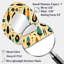 Nomadic Treasures Boho, motif II - miroir mural géométrique asymétrique-107229737