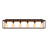 Delcina Industrial Rectangle Cage Flush Mount-660188882