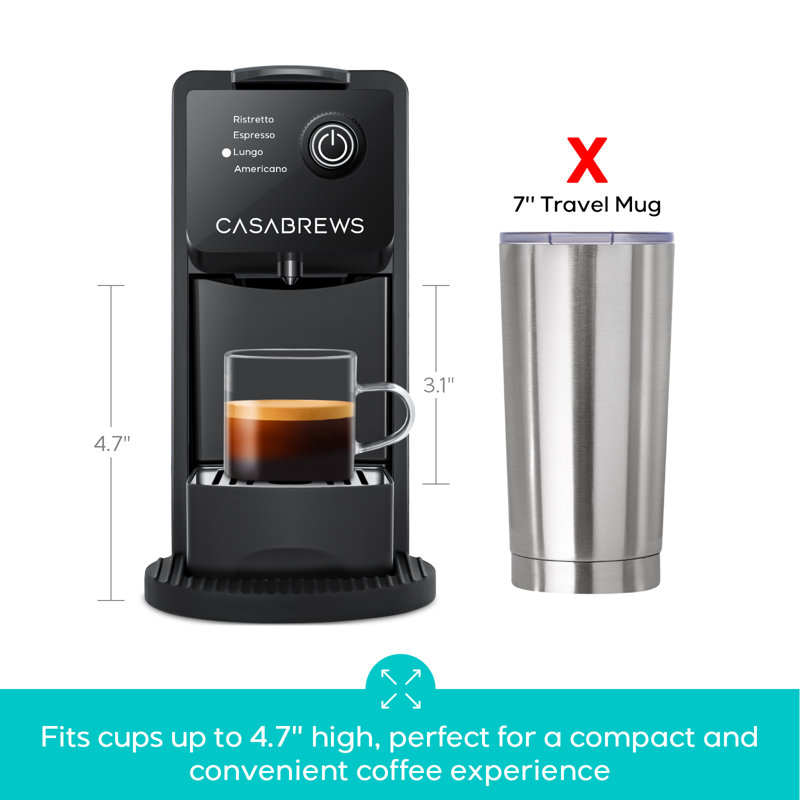 Casabrews Cm7036e 20 Bar Espresso Machine For Nespresso Original Pods