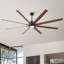 84" Lowe Profile Ceiling Fan with Light-487315849-490522265