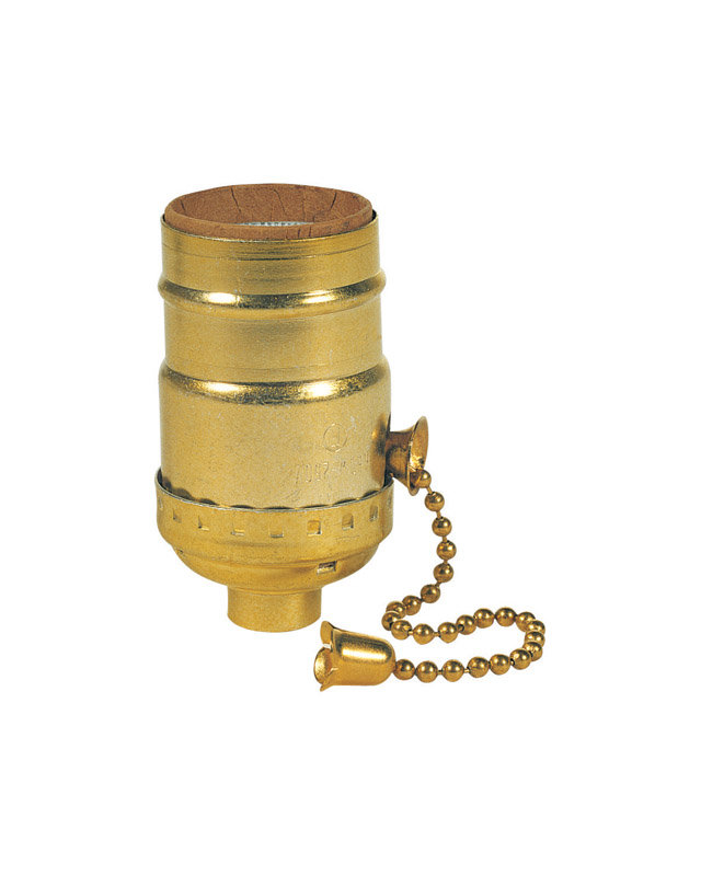 Base de lampe à douille de chaîne pull