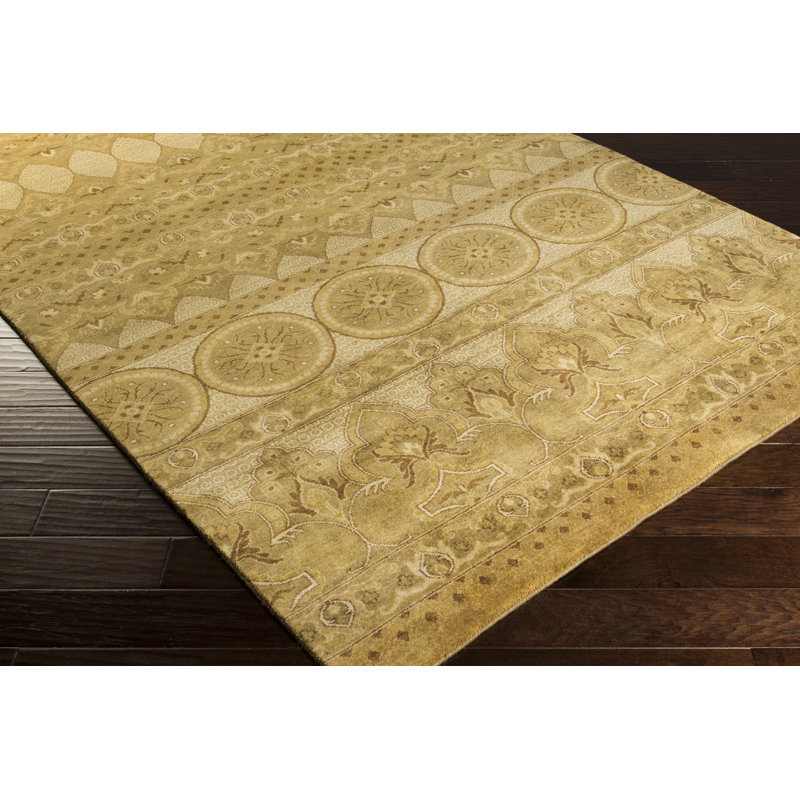 Kenedy Wool Oriental Indoor Rug, Rectangle 5'6" x 8'6"