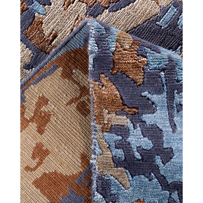 Overdyed One-of-a-Kind Rectangle 8'2" X 10'2" Area Rug
