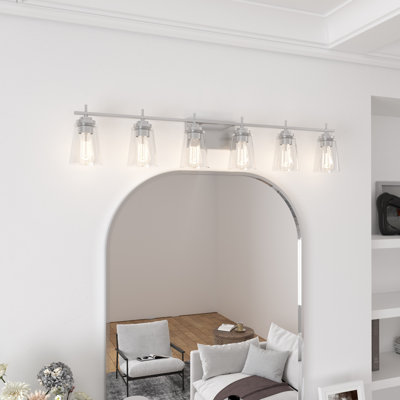 Éclairage pour meuble-lavabo à intensité variable 6 lumières Averi