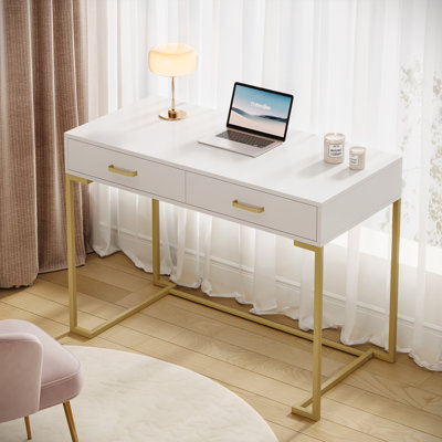 Vanity Desk with 2 Drawers by Mercer41