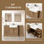 Meuble-lavabo simple 60 po avec lavabo rectangulaire blanc Maxbano Farmhouse-108920218