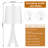 Khrysten 24" Modern Table Lamp Paris Tower Base with 3-Colour Temperature Bedside Table Lamp (Bulbs Included)-1746565978