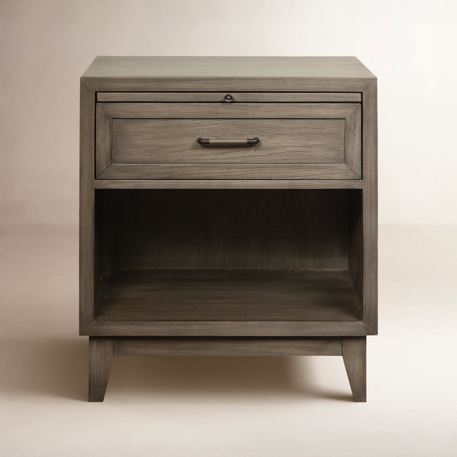 Karson 1 - Drawer Nightstand, Gray Wash