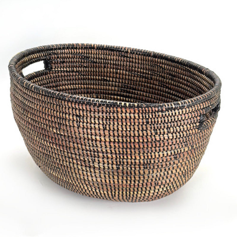 Oval Basket, Black