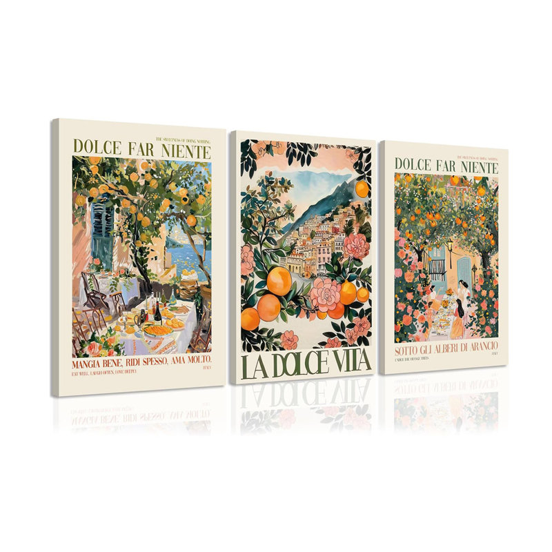 3 Piece Wrapped Canvas Print