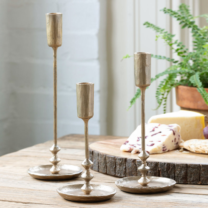 Iron Tabletop Candlestick