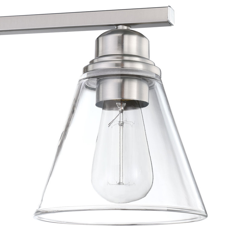 Siegert 3 - Light Dimmable Vanity Light, Brushed Nickel
