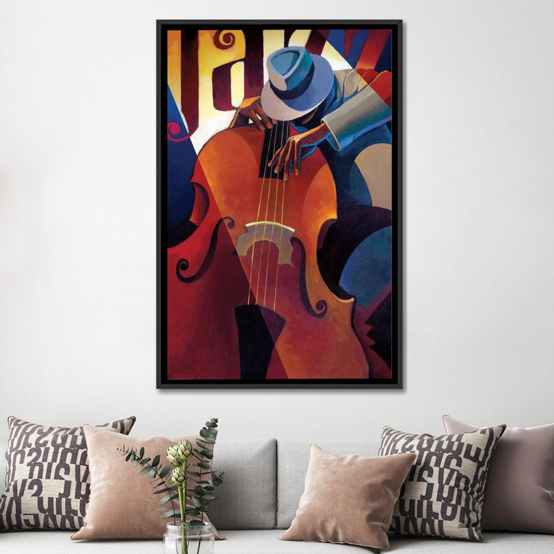 «Straight Ahead» par Keith Mallett - Giclée sur toile tendue avec châssis, H 26 po x l 18 po x P 1,5 po, Pas de tapis