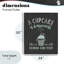 «Cupcake Is Happiness with Icing», estampe numérique giclée, design par lettré et doublé-655933958-655933957