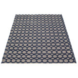 Tapis bleu marine foncé Sienna 5 pi 3 po x 7 pi 5 po